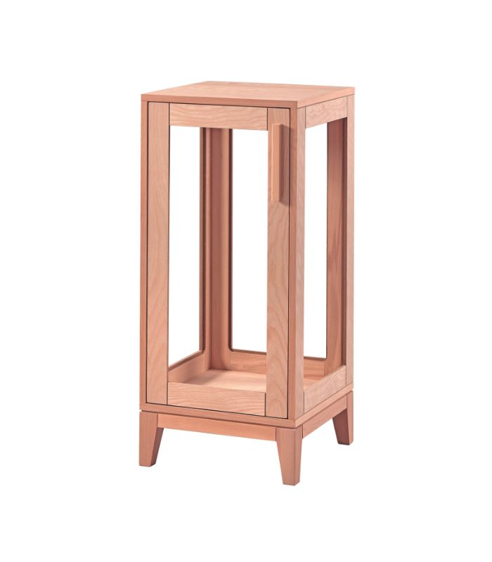 Minimalist Dikdörtgen Ahşap Sandık